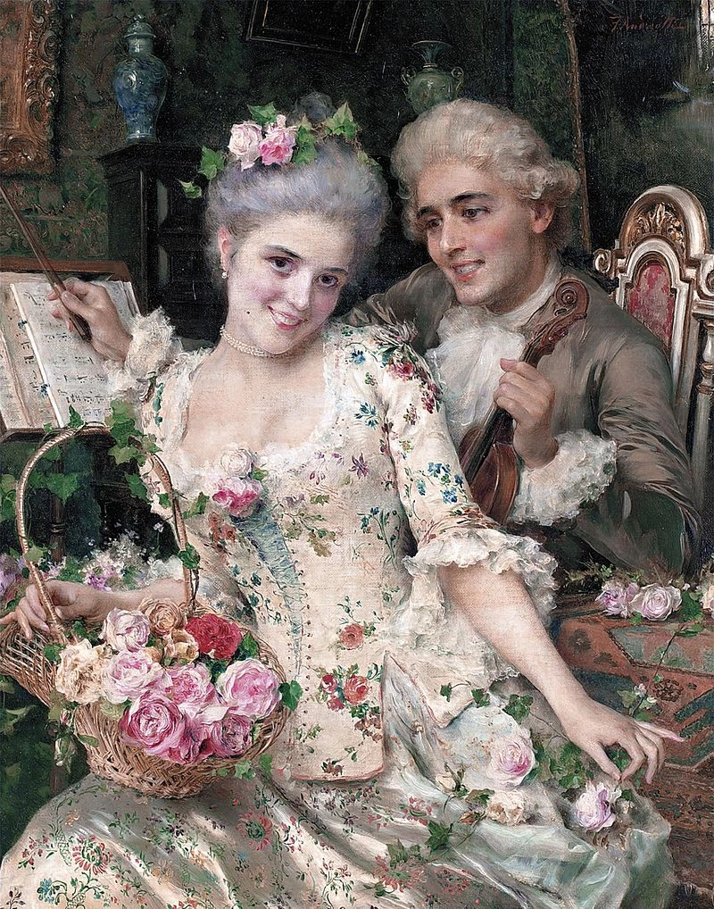 Un nuovo cesto di fiori